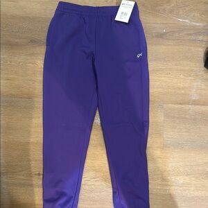 Purple Kids Track Pants